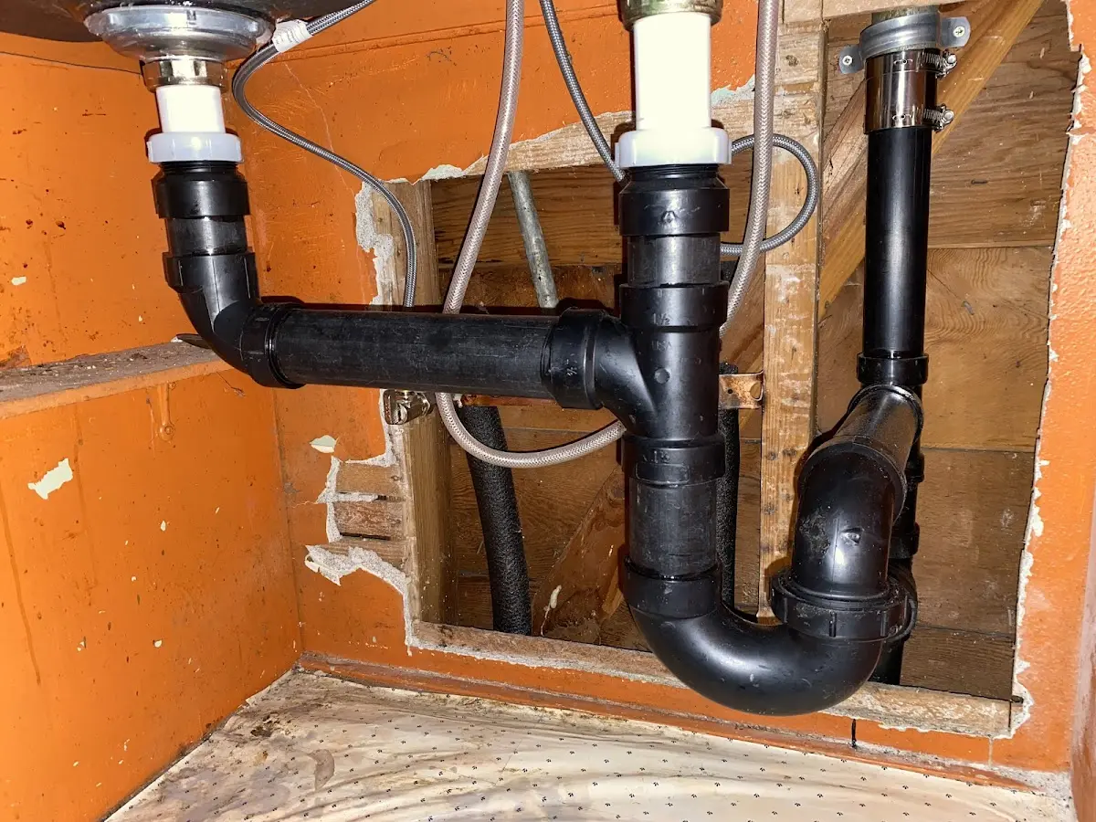 Professional Repiping Services equipment and tools on the job in Hurley